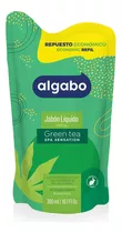 Jabón Líquido Algabo Green Tea Repuesto 300 ml