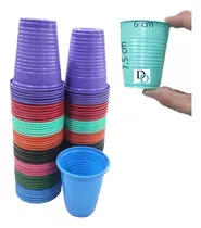 Vaso Desechable De Colores Chico 5oz Dental 300 Vasos