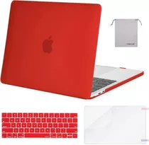 Carcasa Rigida Para Macbook Pro13 2019 2018 2017 Rojo