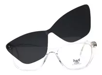 Armazón De Lentes Con Clip-on Czar - G5216 C6