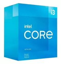 Procesador Gamer Intel Core I3-10105 Bx8070110105 De 4 Núcleos Y  4.4ghz De Frecuencia Con Gráfica Integrada