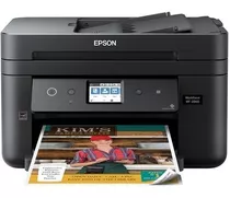 Epson Workforce Wf-2860 Impresora Multifunción 4 En 1 Voltaje 110v Color Negro