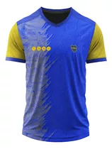 Camiseta Boca Talle Grande  Deportiva Especial Deporte Tela