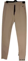 Pantalón Elastiz Beige/nude 44-l Mujer Lazo Babucha C/etiq