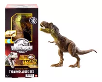 Jurassic World Tyrannosaurus Rex Con Sonido 30 Cm Mattel 