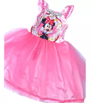 Vestido Disfraz De Minnie En Rojo Y Rosa