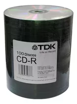 Cd-r Tdk 52x Estampado Caja X 300 Ud ( 3 Bulks De 100 )
