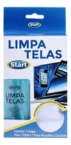 Limpa Telas Start 120ml Pano Microfibra Celular Tv Notebook