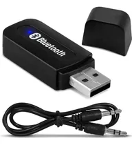 Receptor Bluetooth Adaptador P2 Audio Usb Carro Musica