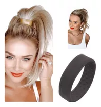 Pony-o Liga Cabello Coleta Con Volumen Scrunchie Color Cafe