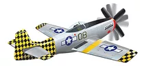 Cometa 3d De Nailon Windnsun X-kites, P-51 Mustang, 50