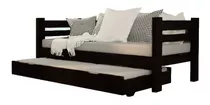 Diván Diván Inmacol Pacifico Divan Cama De 3 Cuerpos Color Wengue Y Patas De Madera