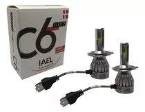 Kit X2 Luces Blancas Cree Led H4 Alta Baja Fiat Palio Siena