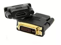 Adaptador Convertidor Dvi 24+5 Macho A Hdmi Hembra Nuevos