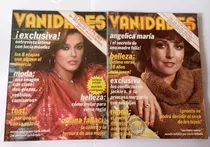 Revista Vintage Vanidades Años 1981 (valor Ambos)