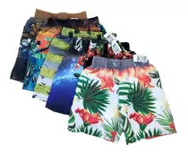 Bermuda Juvenil Elástico Kit Com 5 Shorts Envio 24h