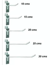 Ganchos Para Tablas Acanalada Tipo Blister Metal Y Plástico 