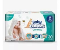 Pañales Desechables Baby Dreams Talla M De 30 Unidades 