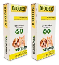 Kit 2 Biodex Com 20 Comprimido Cada Caixa Biofarm
