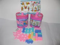 Bolso Legos Bloques 60 Piezas Ideal Juego Didáctico Niñas