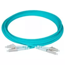 Cabo De Fibra Óptica Multimodo 3mt Duplex Om3 Lc, 3.0mm, 10g