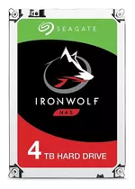 Hd Seagate Ironwolf 4tb 5400rpm 256mb St4000vn006