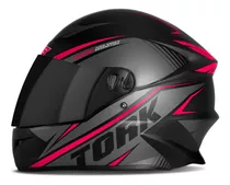 Capacete Fechado Masculino Pro Tork R8 Fosco Viseira Fumê