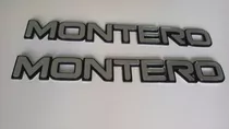 Mitsubishi Montero Emblemas Latertales 