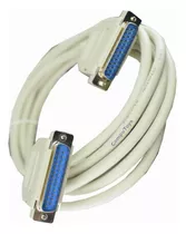 Cable Paralelo 25 Pines Macho Macho 3.6 Mts Computoys Sas