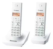 Teléfono Panasonic Kx-tg1712 Inalámbrico Duo - Negro