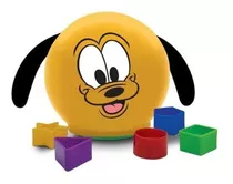 Jogo Brinquedo De Encaixe Cor Educativo Pluto Baby Elka 1035