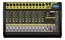 Consola Mixer Potenciada Skp Vz-120ii Interface Bt Usb Sd