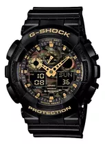 Reloj Casio G Shock Camuflaje Hombre S Ga 100cf-1a9