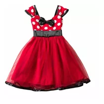 Disfraz Vestido/tutu Minnie     Talla  ( 6 Meses A 3 Años )