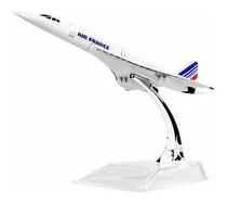 Miniatura Avião Air France Concorde F-bvfb 16 Cm