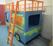 Cama Furgão Scooby Doo