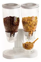 Dispensador Doble De Café, Cereal, Granos/dispensa Alimentos