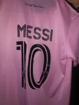 Camisa De Fútbol De Messi Del Inter De Miami Talla 12