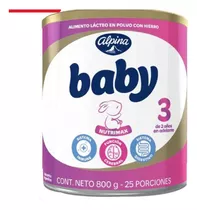 Formula Infantil Baby Alpina Etapa 3 X 800 Gramos