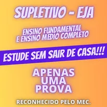 Supletivo Eja - Ead