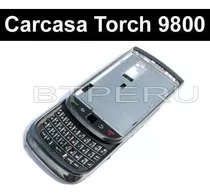 Carcasa Para Blackberry Torch 9800 Original Negro En Stock