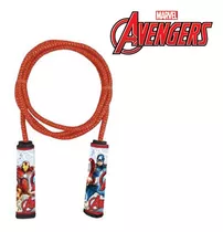 Pula Corda Brinquedo Criança 2m Vingadores Avengers