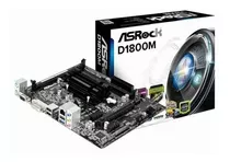 Placa Mãe Asrock D1800 + Intel Dual Core 2.41 Novo N/f