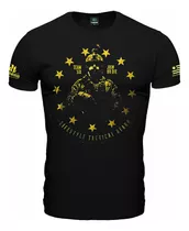 Remera Camiseta Estampada Manga Corta Hombre Tactical