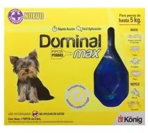 Pipeta Antipulgas Dominal Max Perros Hasta 5kg