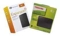 Disco Duro Externo Seagate O Toshiba 4tb  3.0 *itech