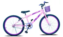 Bicicleta Infantil Aro 24 Forss Anny S/marchas Branco Mcz18