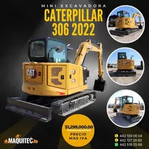 Mini Excavadora Nueva Caterpillar 306 2022 
