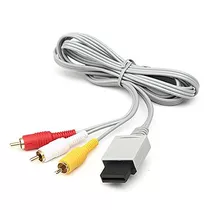 Traderplus Cable De Audio Y Video Cable Av Para Nintendo Wii