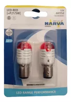 Narva Ampolleta Led P21/5w Roja 1 Par